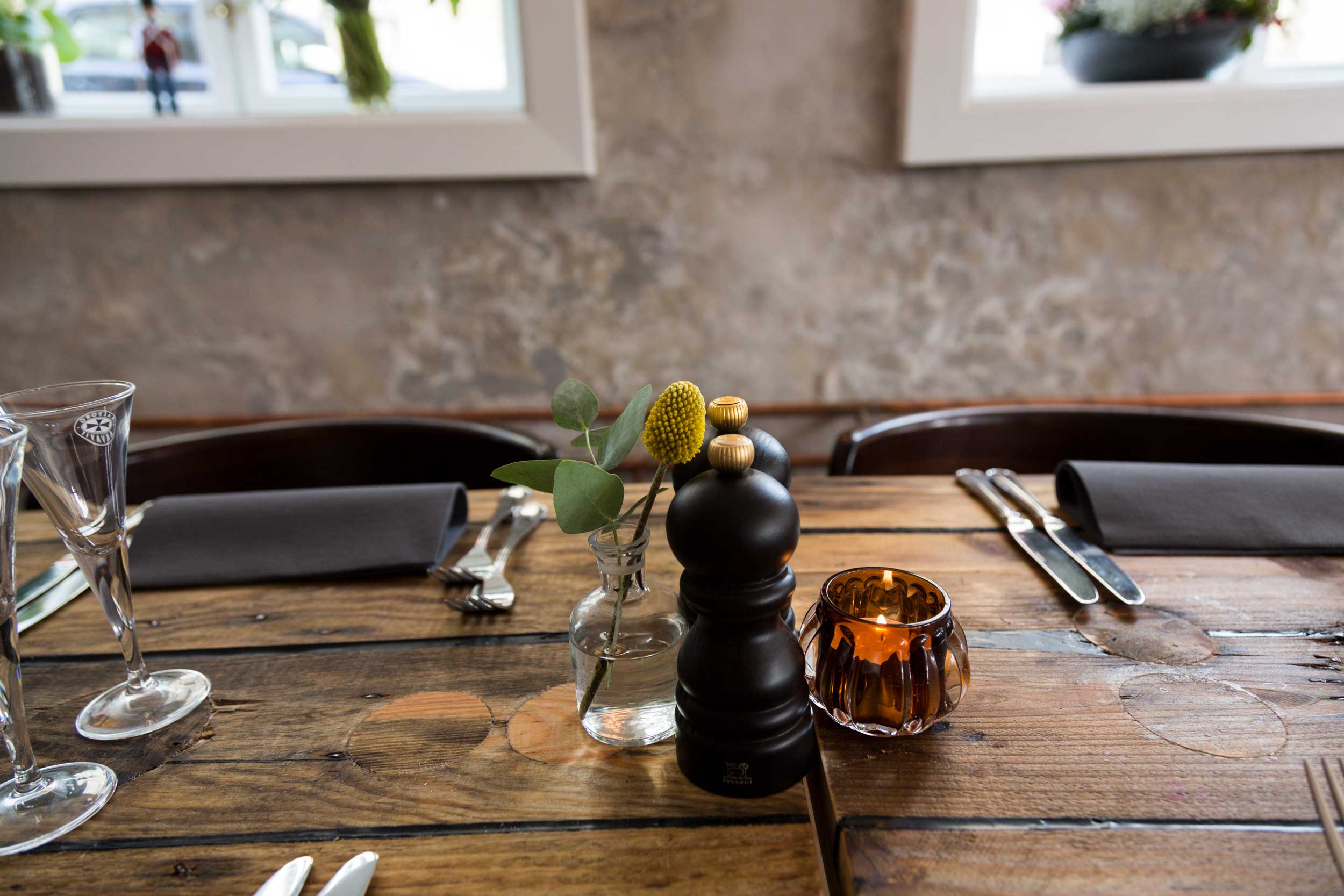 Interiør og stemning i Restaurant 1733