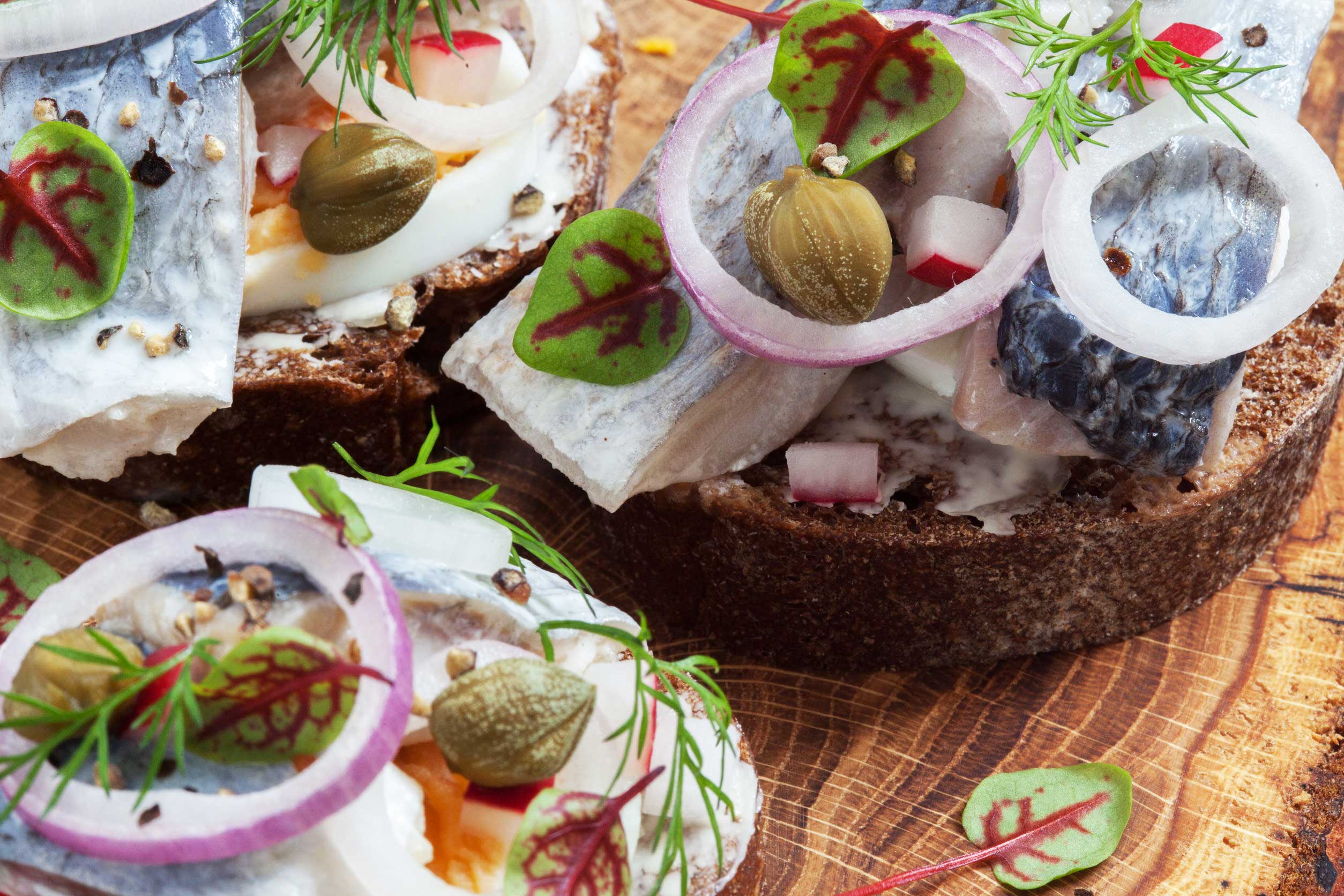 Smørrebrød og danske frokostretter fra Restaurant 1733